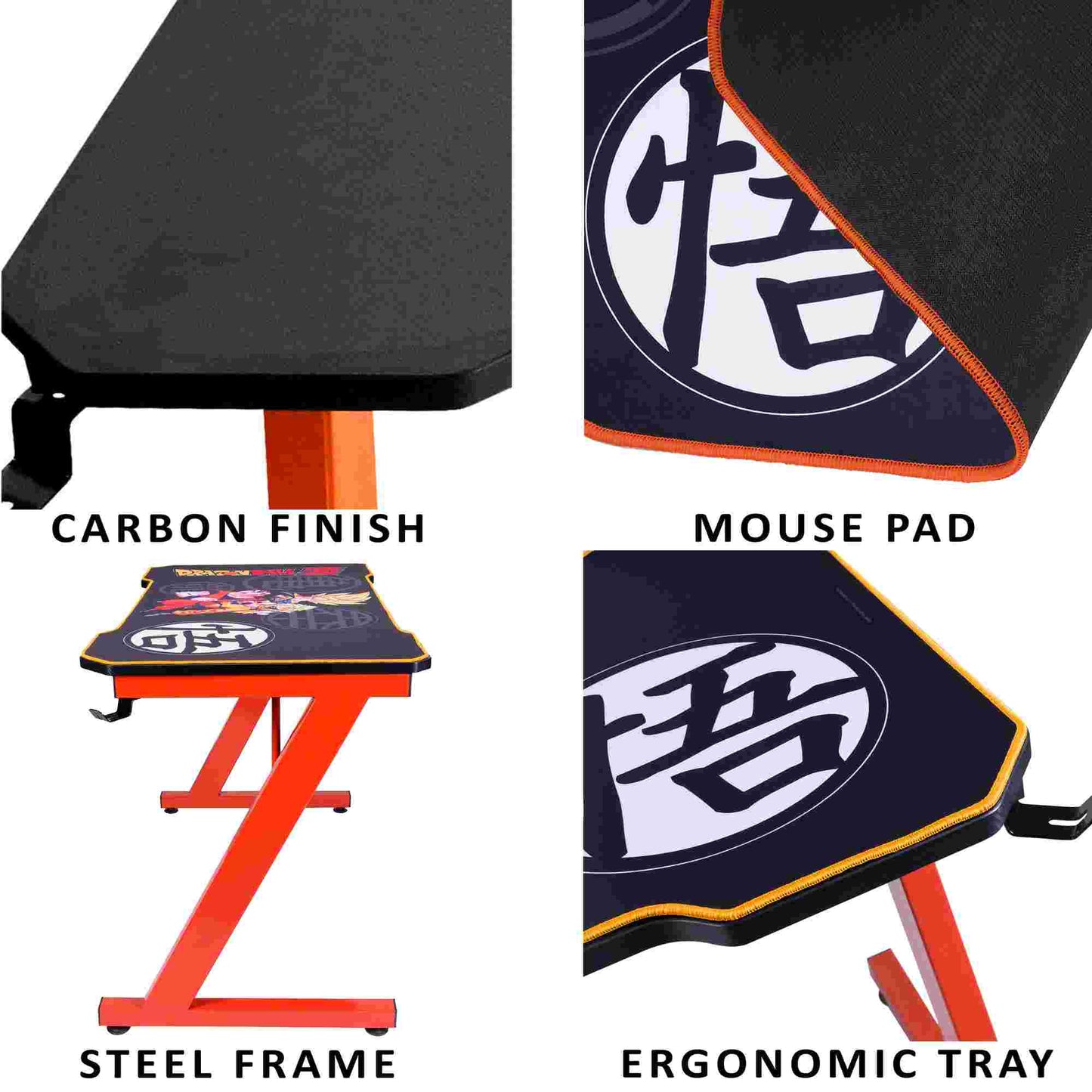 Subsonic Dragon Ball Z Pro Gaming Desk