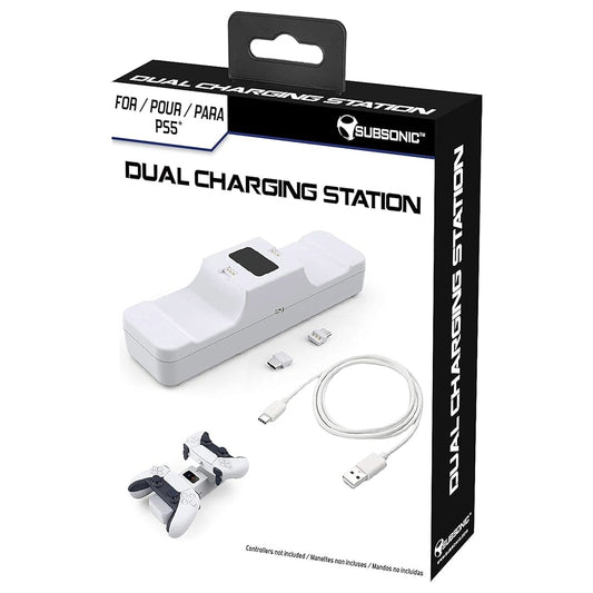 Subsonic | Dual Charging Dock for 2 Dual-Sense Controllers - qwirkyshop