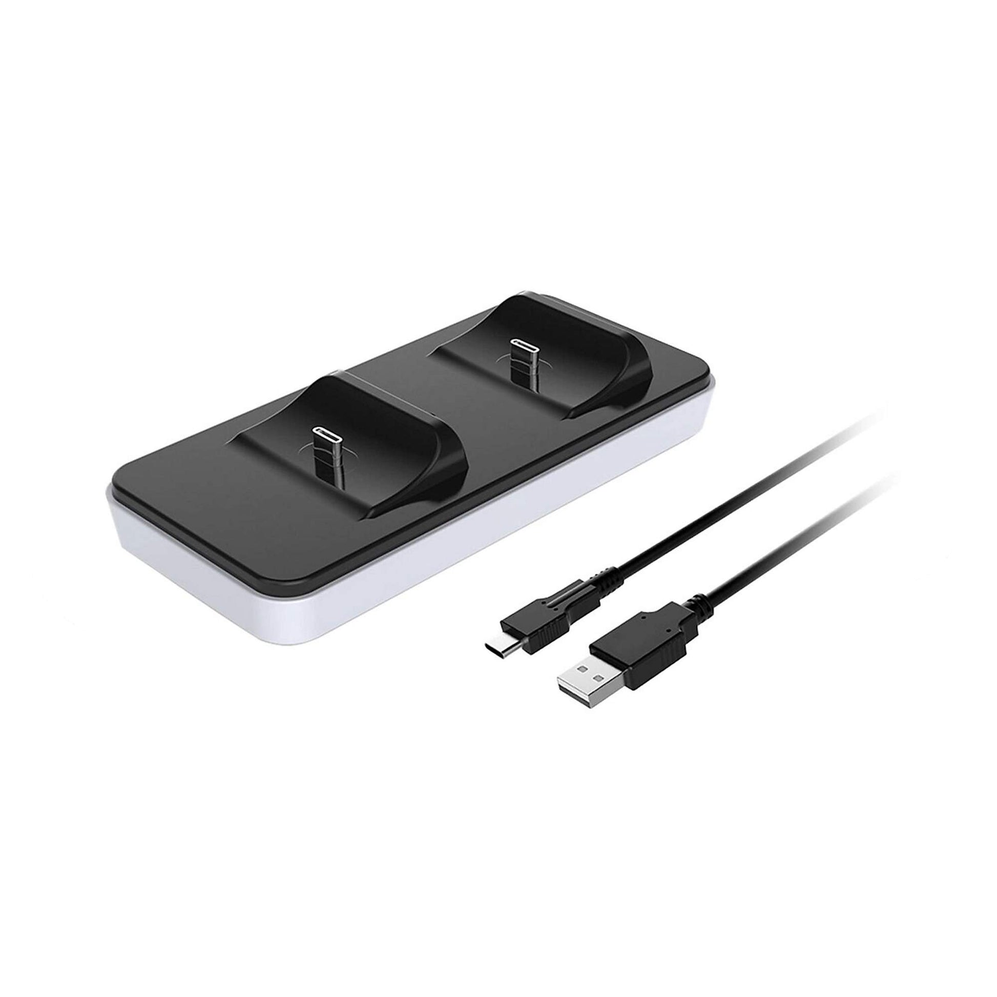 Subsonic PS5 Dual Charging Dock Black and White