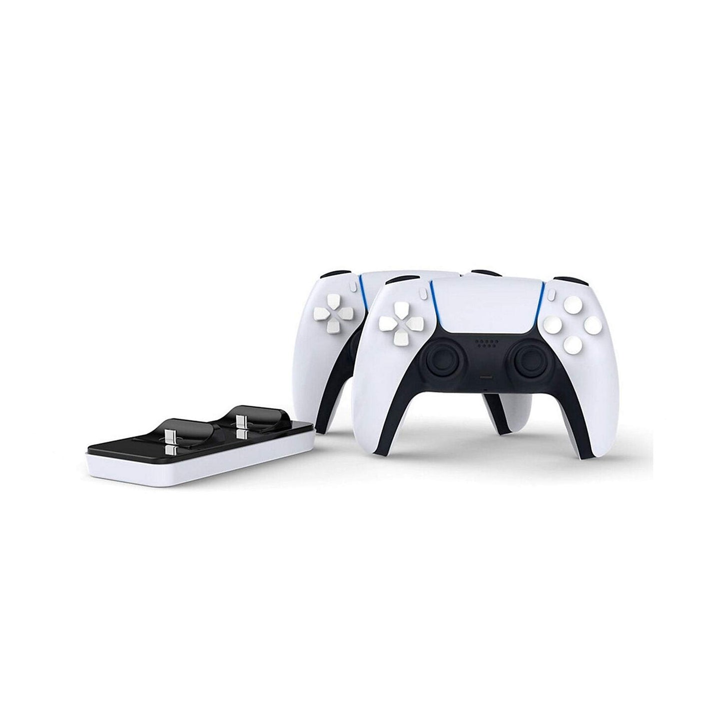 Subsonic PS5 Dual Charging Dock Black and White