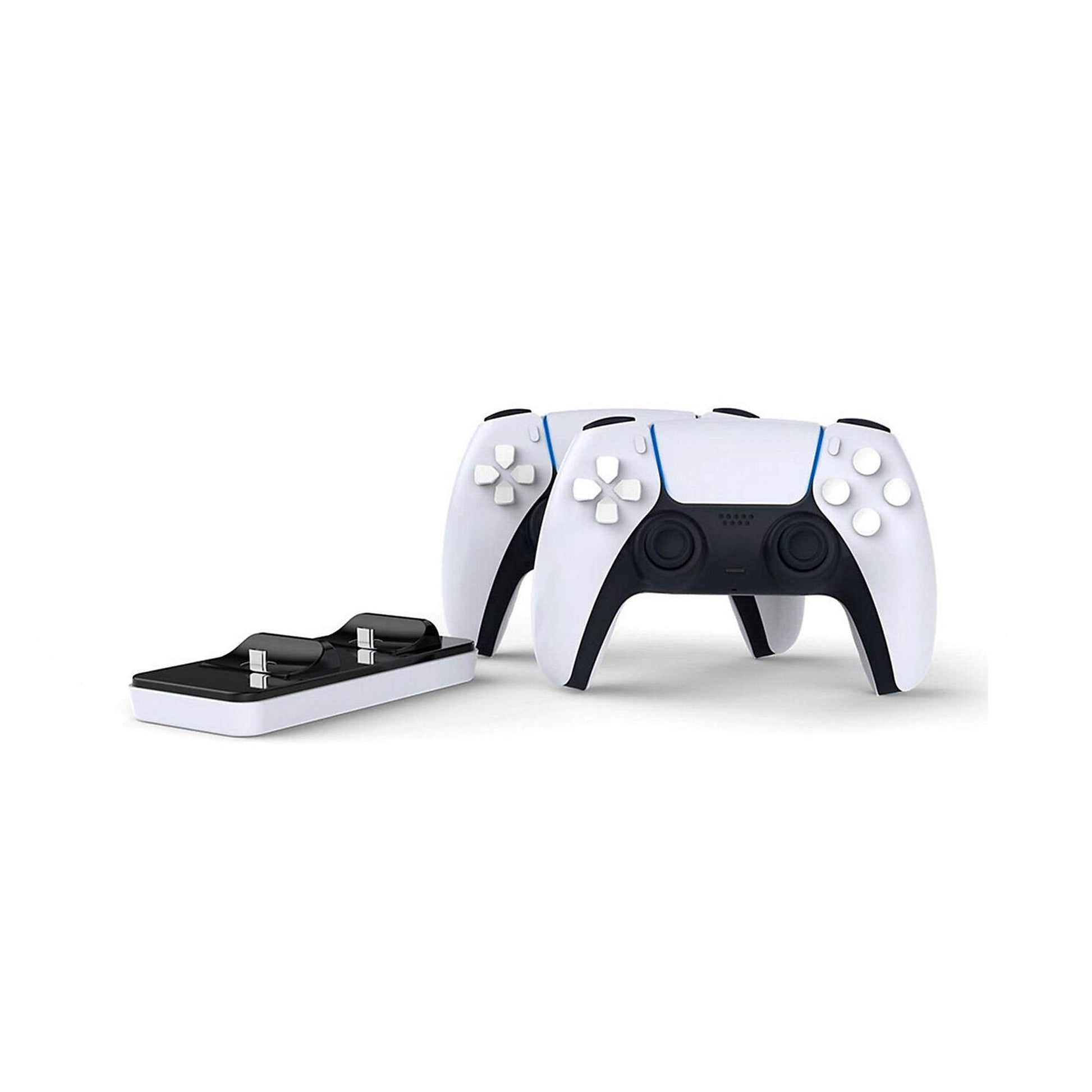 Subsonic PS5 Dual Charging Dock Black and White