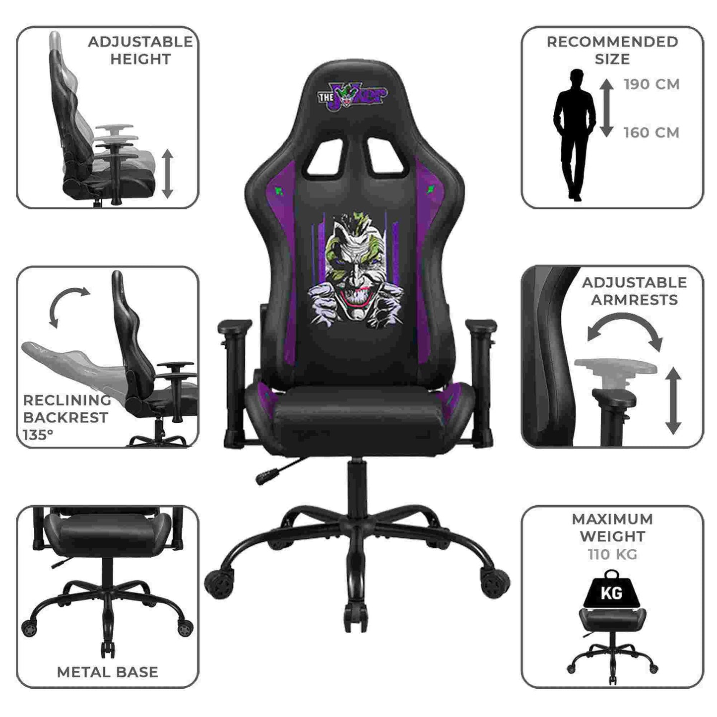 Subsonic The Joker Pro Gaming Seat