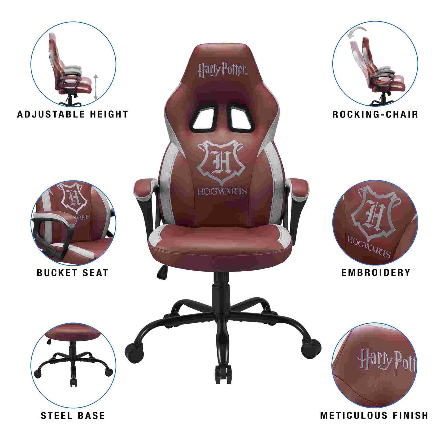 Subsonic Harry Potter Original Gaming Seat Hogwarts