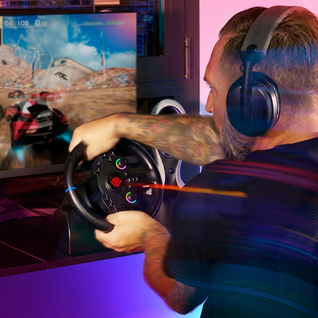 Superdrive | 220 RS-5 Steering Wheel for PS5 & PC