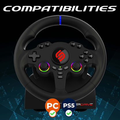 Superdrive | 220 RS-5 Steering Wheel for PS5 & PC