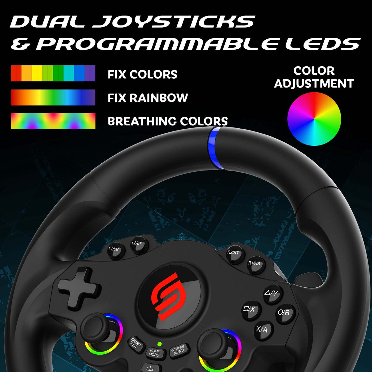 Superdrive | 220 RS-5 Steering Wheel for PS5 & PC