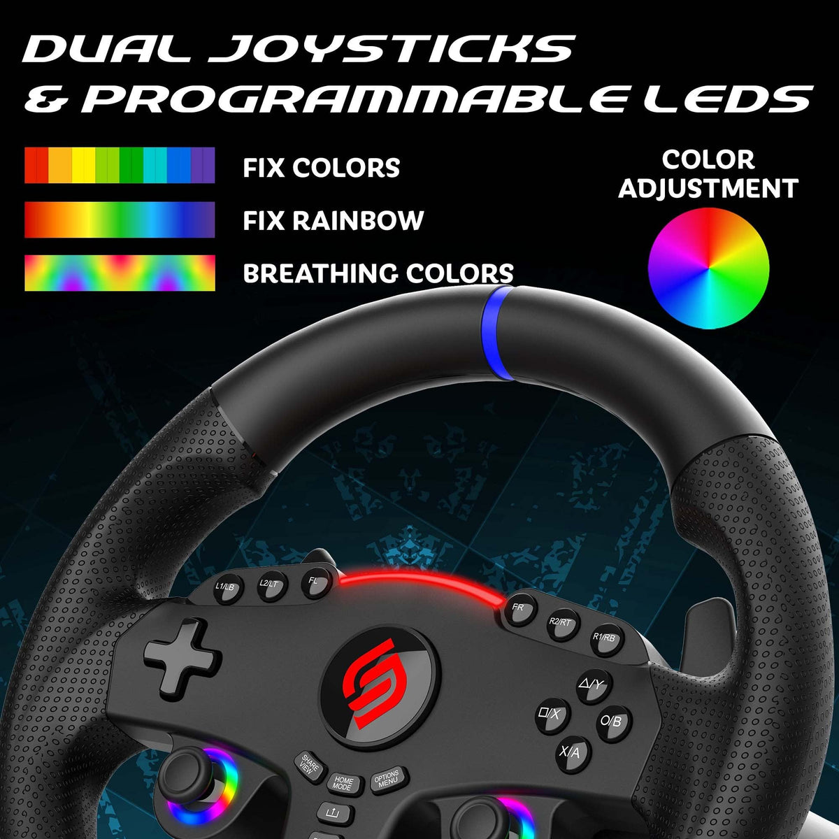 Superdrive | 270 GT5 Steering Wheel for PS5 & PC
