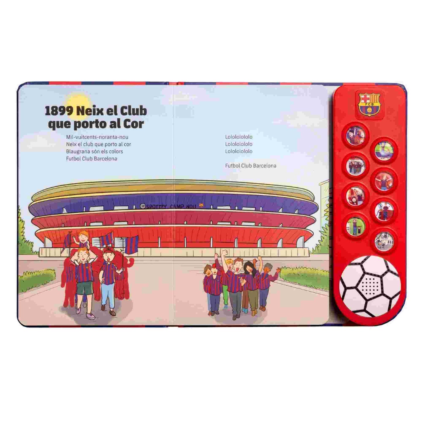 Fans Legacy FC Barcelona Barca Fan Chants Sound Book