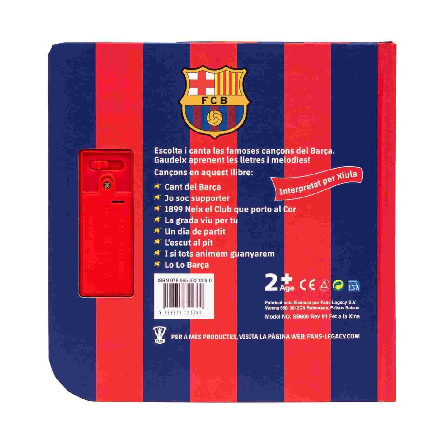 Fans Legacy FC Barcelona Barca Fan Chants Sound Book