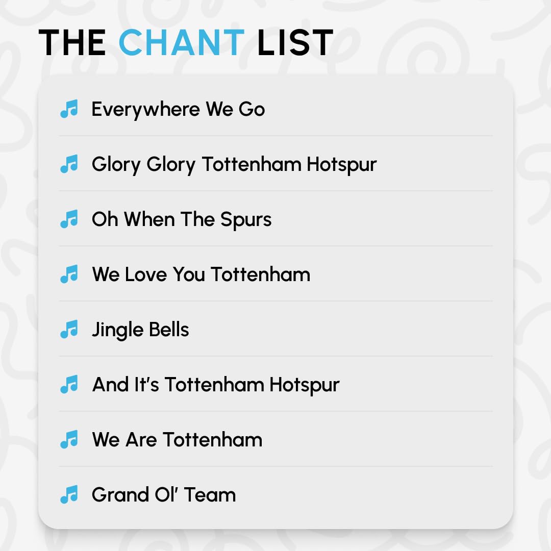 Fans Legacy Tottenham Hotspur Spurs Fan Chants Sound Book
