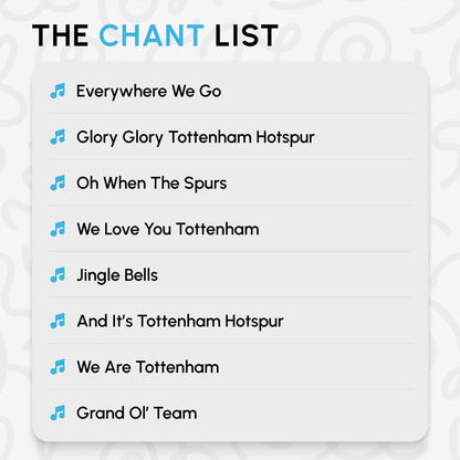 Fans Legacy Tottenham Hotspur Spurs Fan Chants Sound Book