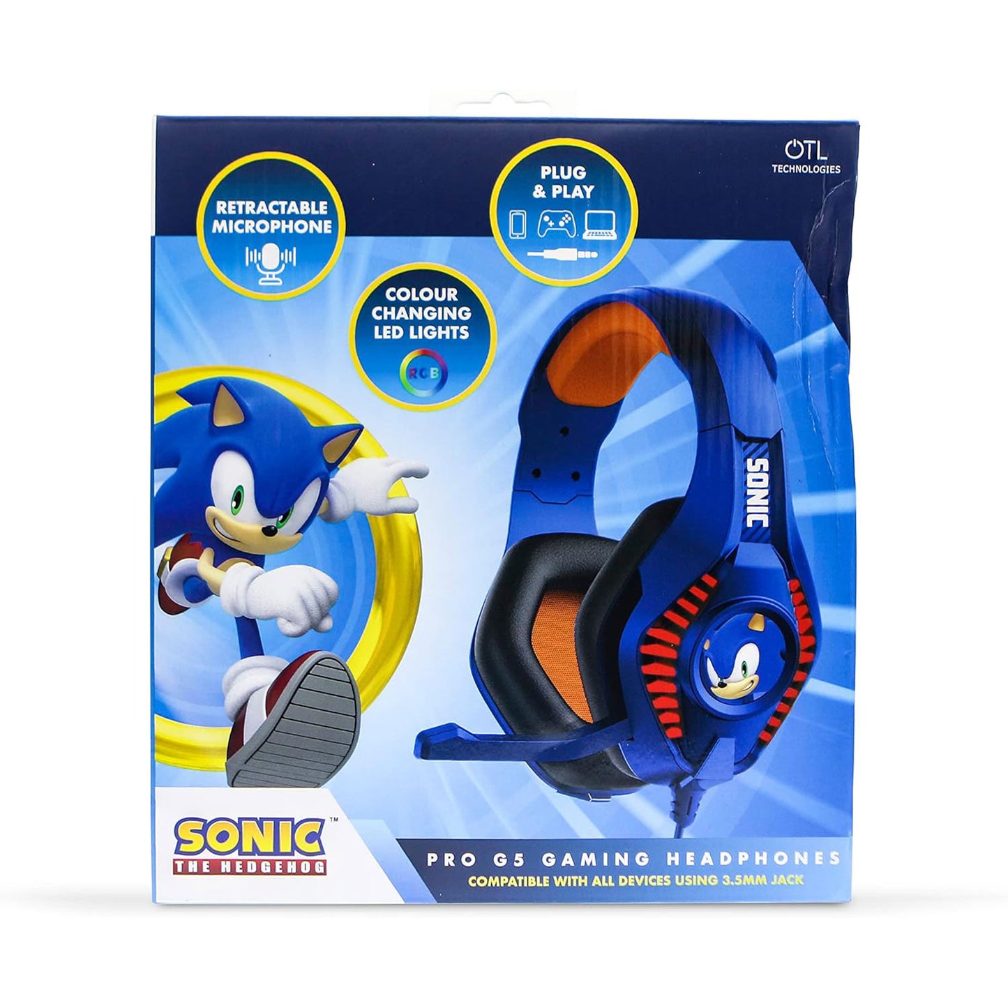 Sonics The Hedgehog | Pro G5 Gaming Headphones