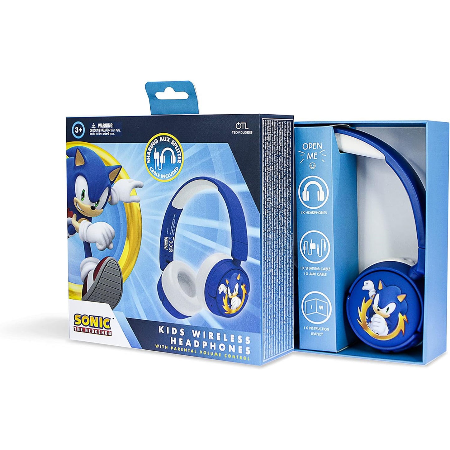 OTL | Sonic The Hedgehog Kids Wireless Headphones