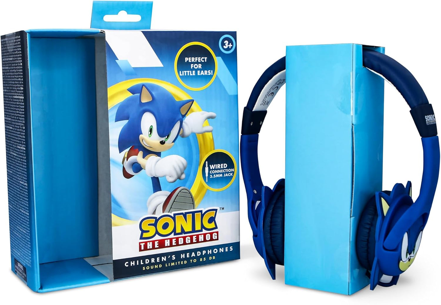 OTL | Sonic The Hedgehog Childrens Headphones with Moulded Ears