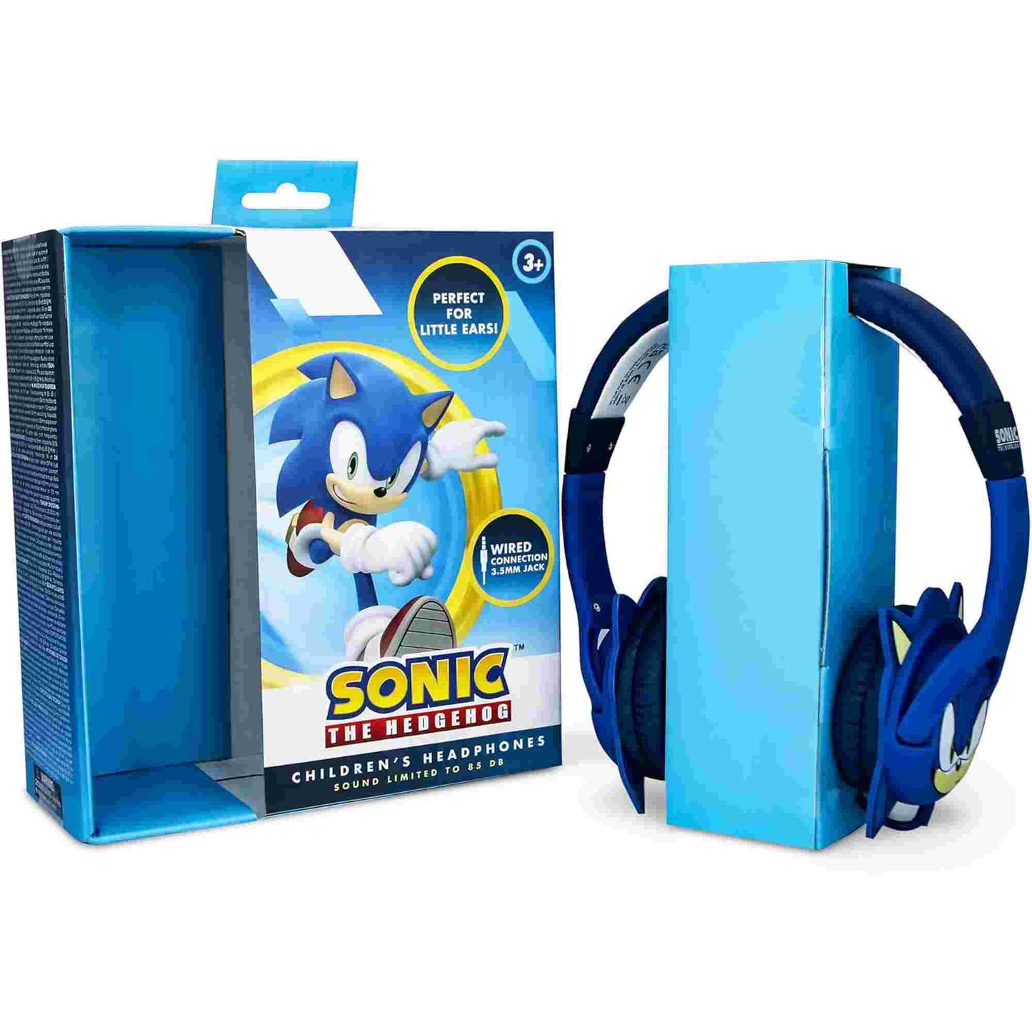 OTL | Sonic The Hedgehog Childrens Headphones with Moulded Ears