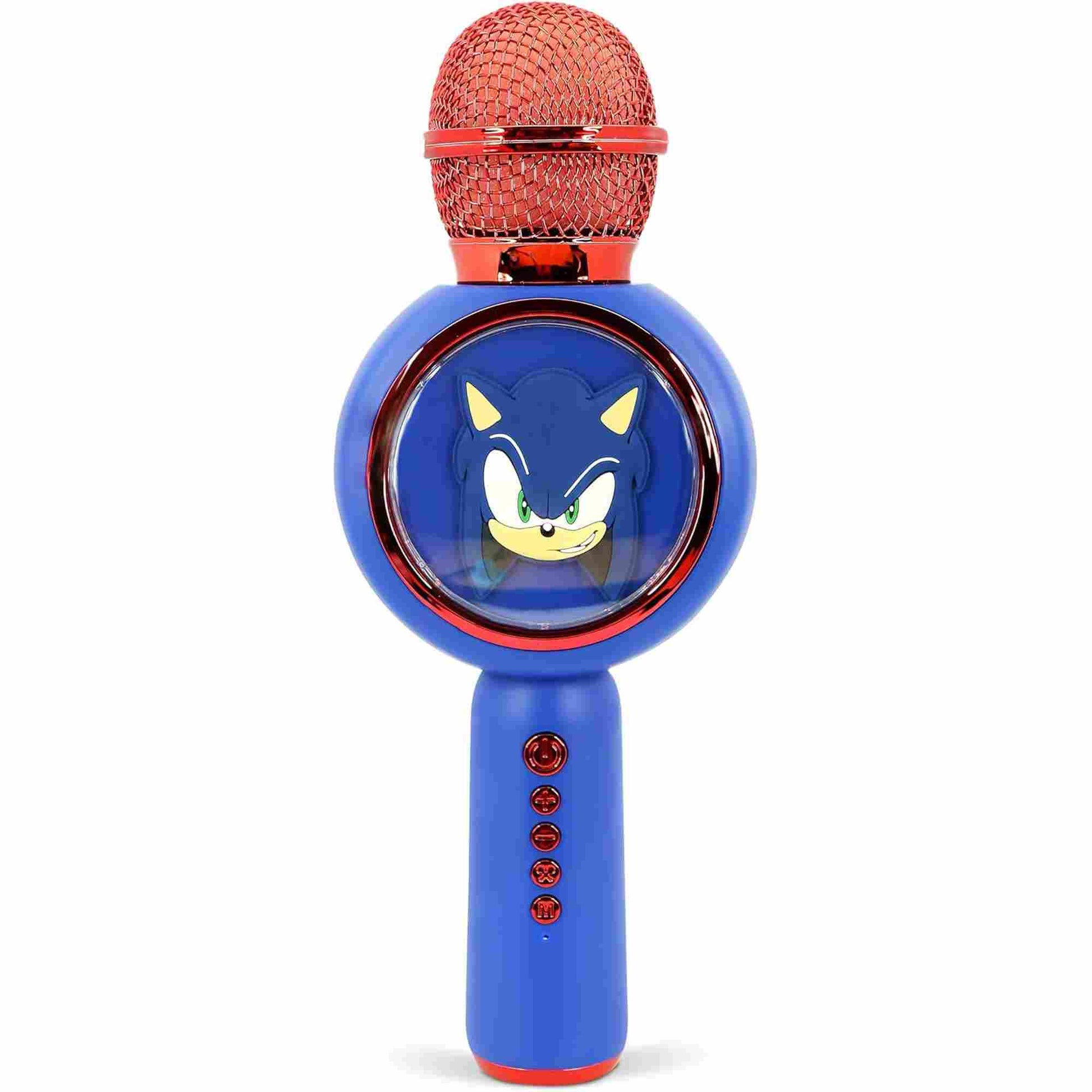 OTL | Sonic The Hedgehog Karaoke Microphone and Wireless Speaker with LED Lights
