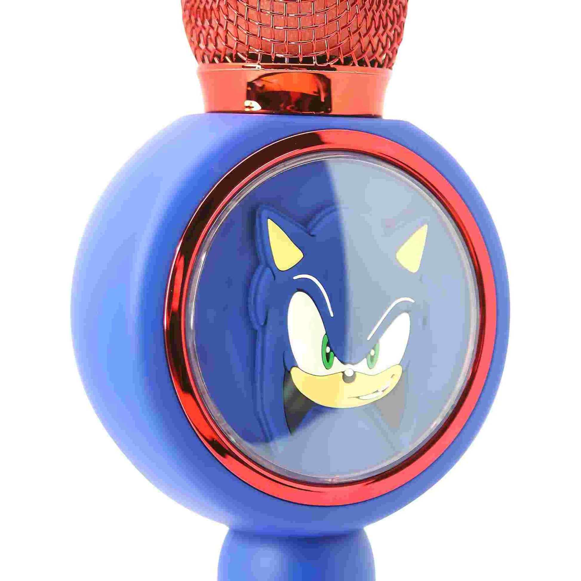 OTL | Sonic The Hedgehog Karaoke Microphone and Wireless Speaker with LED Lights