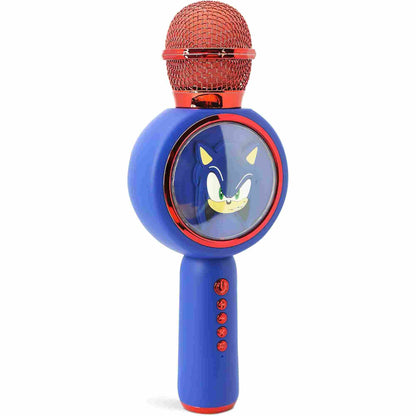 OTL | Sonic The Hedgehog Karaoke Microphone and Wireless Speaker with LED Lights