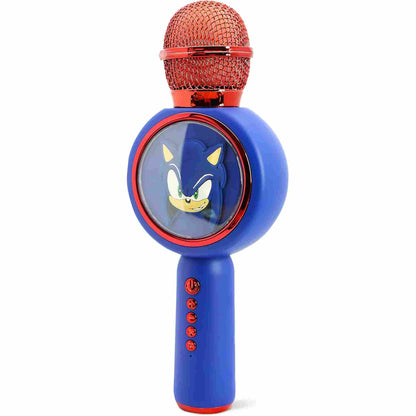 OTL | Sonic The Hedgehog Karaoke Microphone and Wireless Speaker with LED Lights