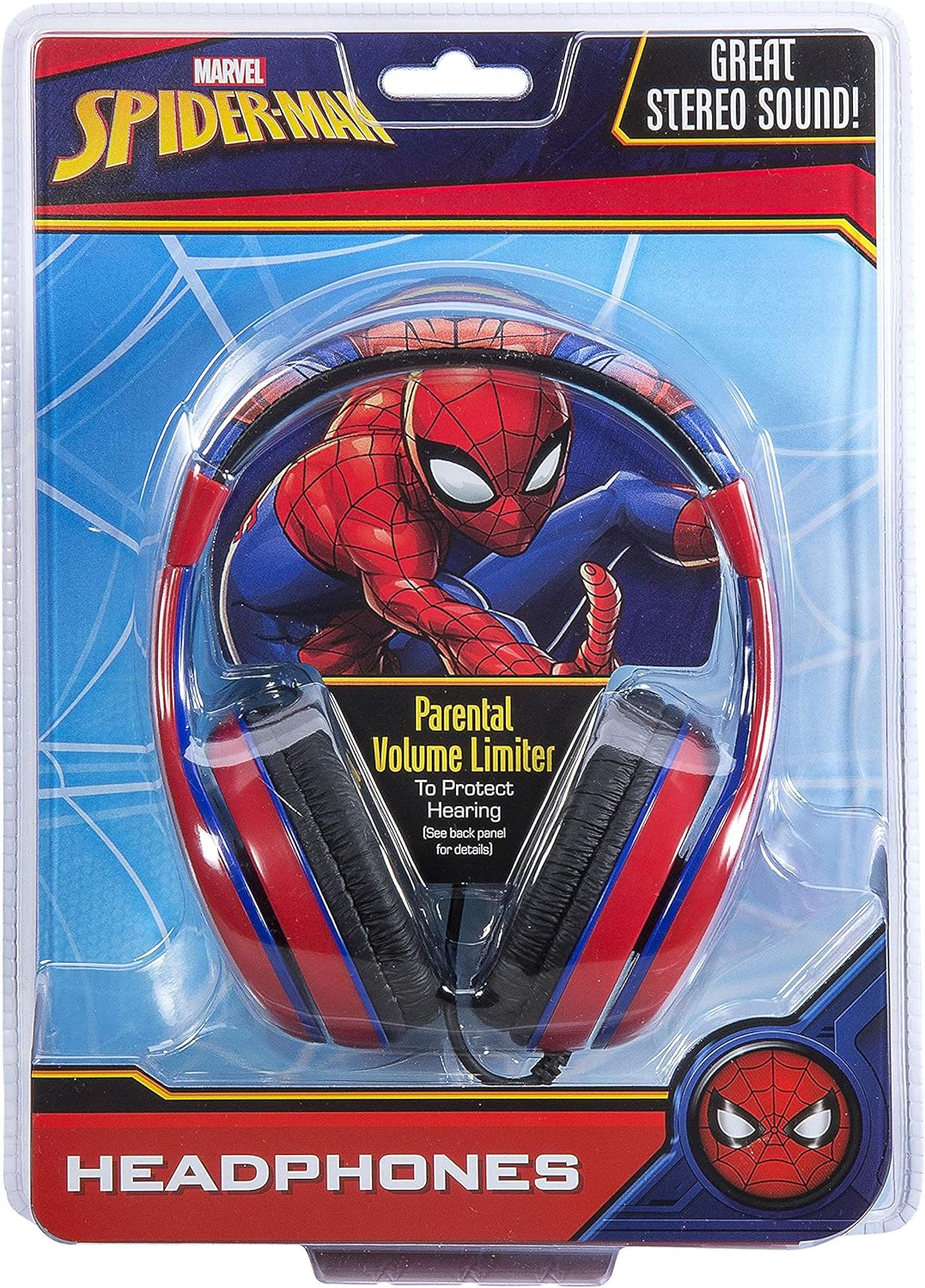 e-Kids | Spider Man Children's Wired Headphones