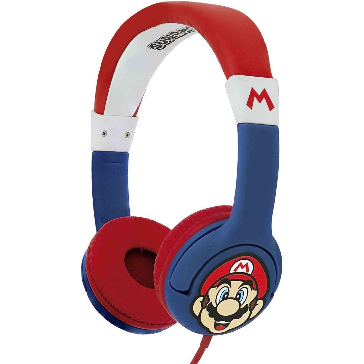 OTL | Super Mario Wired Blue Kids Headphones