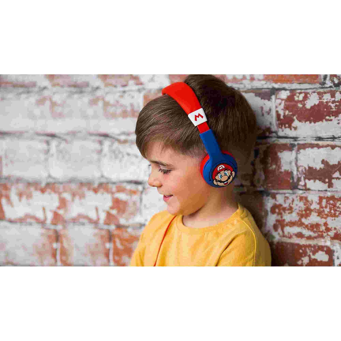 OTL | Super Mario Wired Blue Kids Headphones