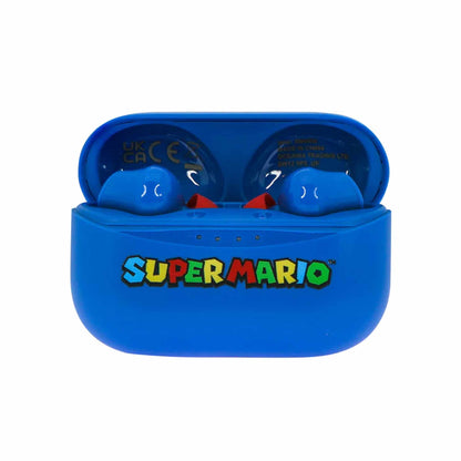 OTL Super Mario Blue Slide Open TWS Earphones
