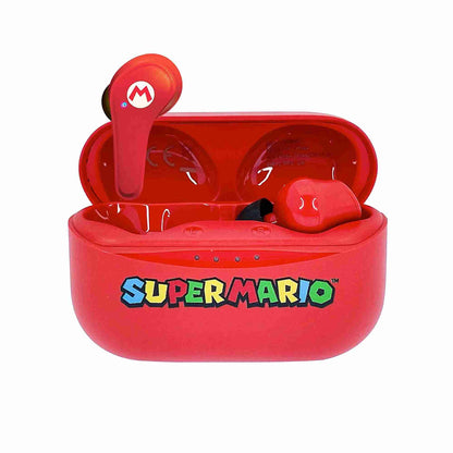 OTL Super Mario Red Slide Open TWS Earphones