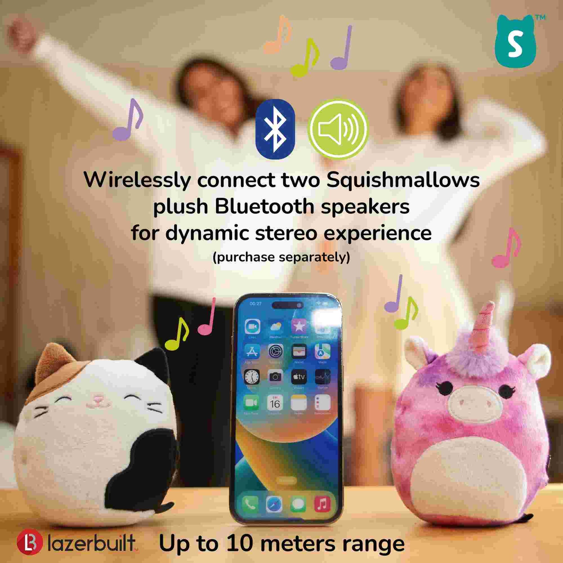 Lazerbuilt | Squishmallows Cam Bluetooth Speaker