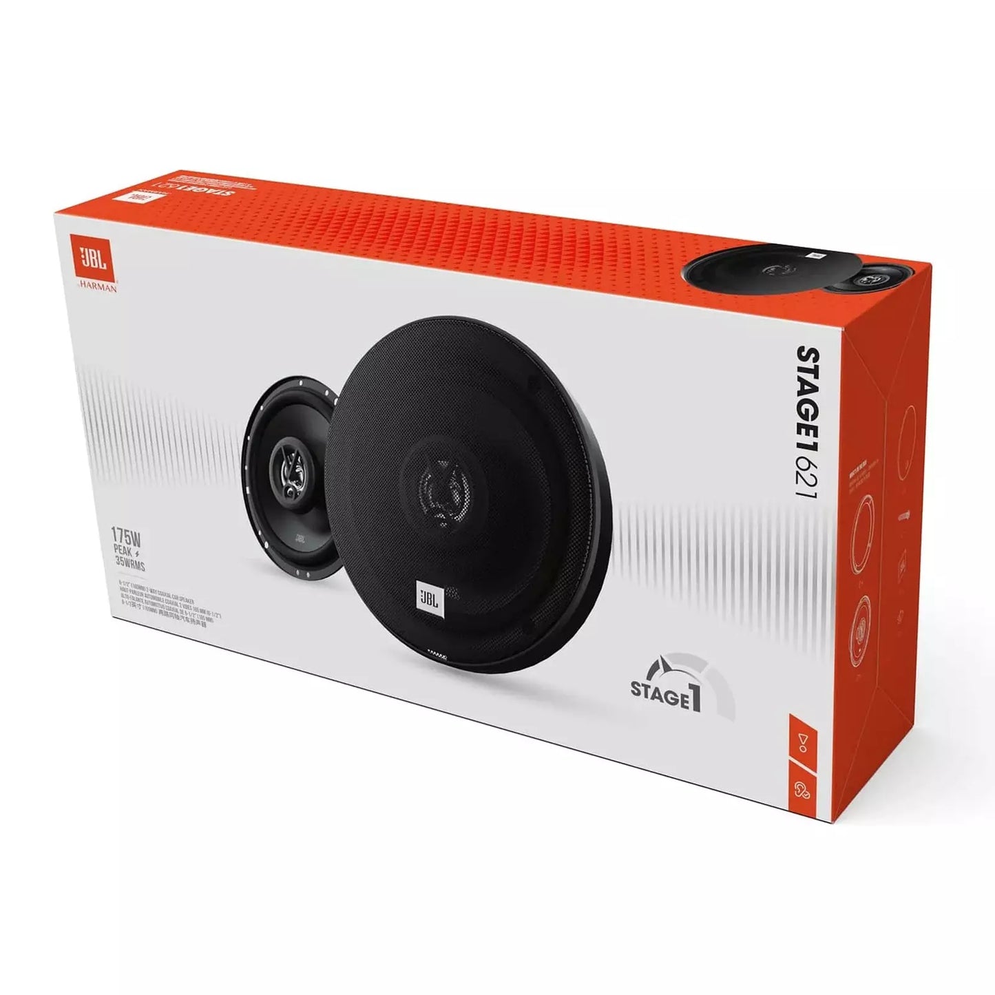 JBL | Stage1 9631 6"x 9" 3 Way 300 Watts Door Shelf Car Speakers