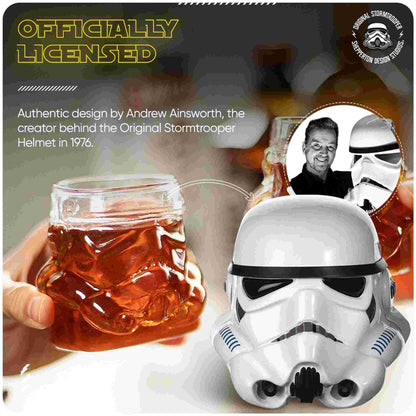 Thumbs Up Star Wars Original Stormtrooper 3D Whisky Glass (Set of 2)