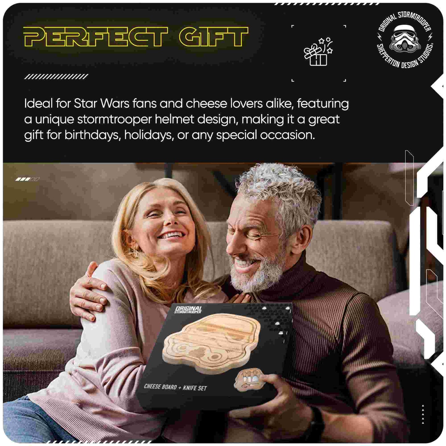 Thumbs Up Star Wars Original Stormtrooper Cheeseboard