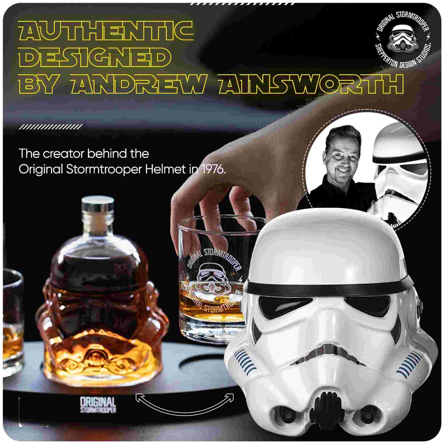 Thumbs Up Star Wars Original Stormtrooper Decanter Set
