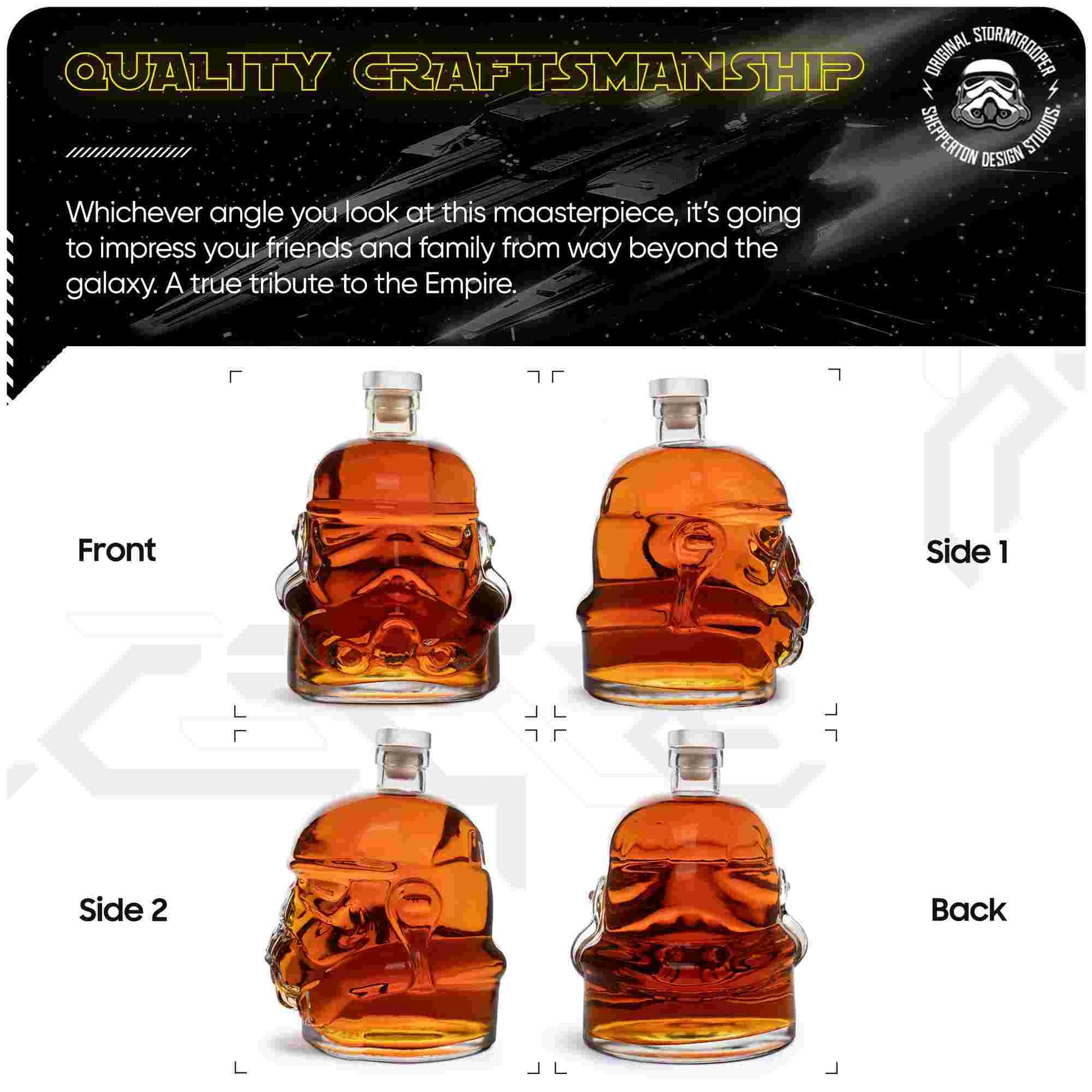 Thumbs Up Star Wars Original Stormtrooper Decanter