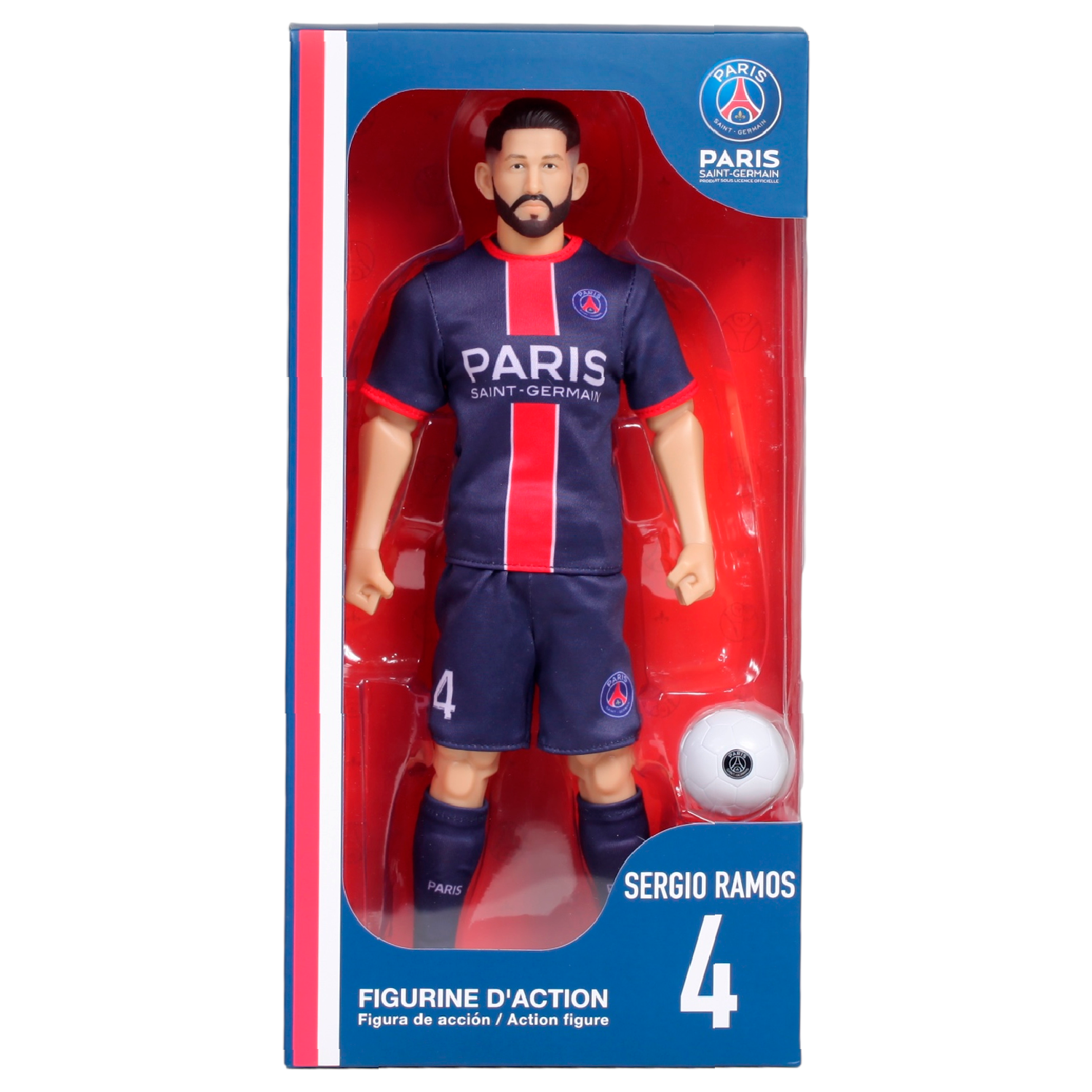 Sergio Ramos PSG Soccer 30CM Figure - xploregifts