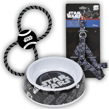 Star Wars | Dog Harness, Bowl and Rope Toy Bundle - xploregifts