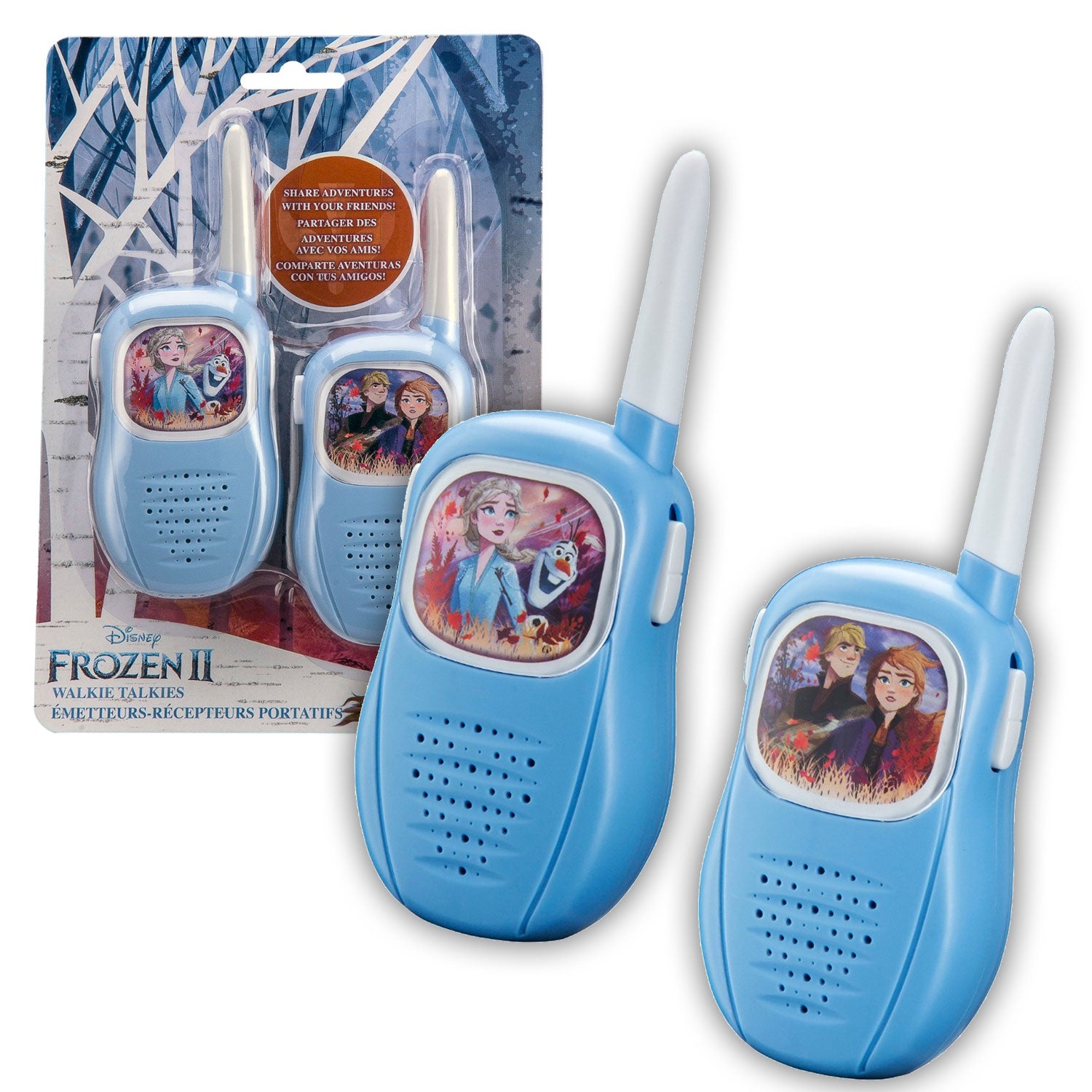 Frozen | Walkie Talkies with Easy Push Talk Buttons - xploregifts