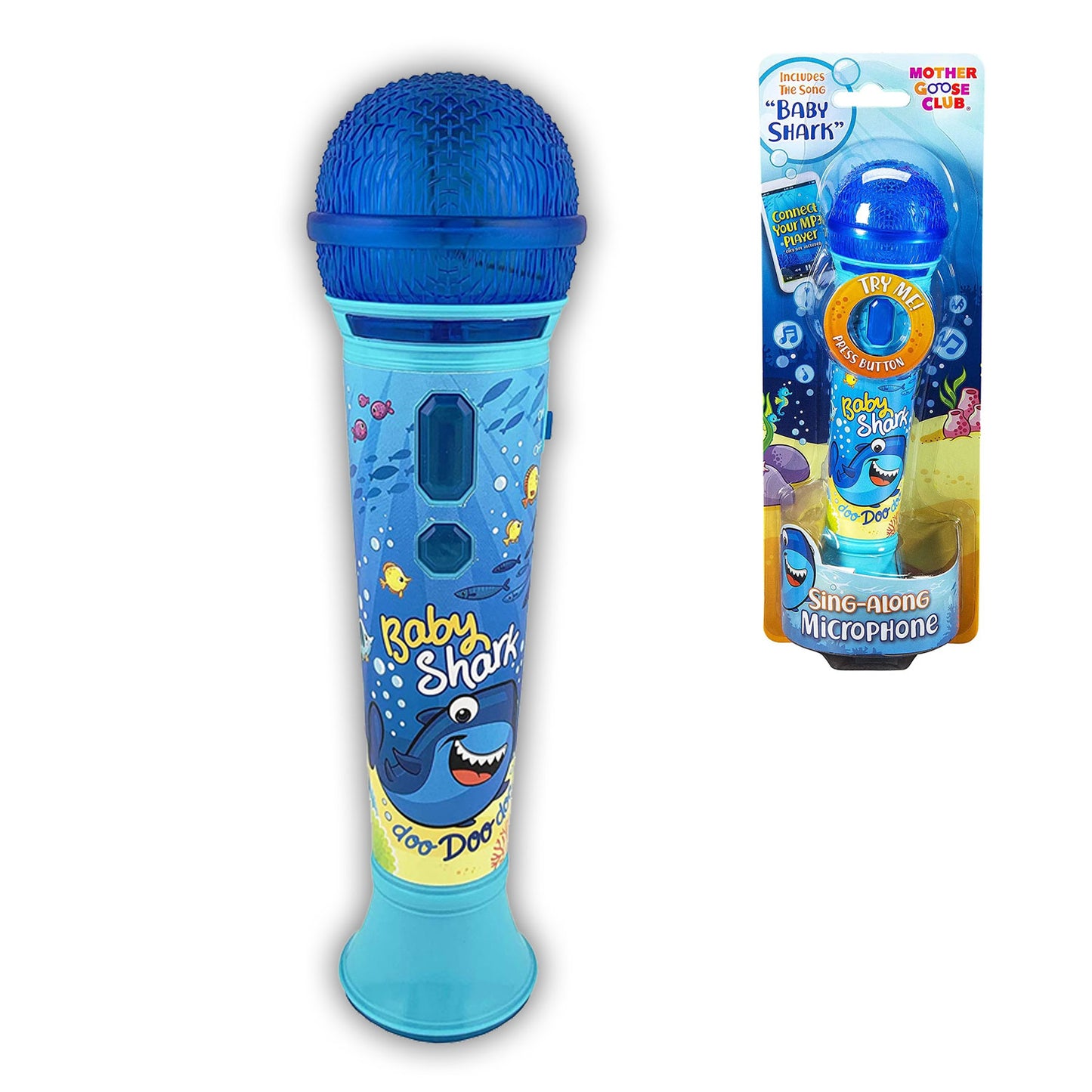 Baby Shark | Sing Along Microphone with Flashing Lights - xploregifts