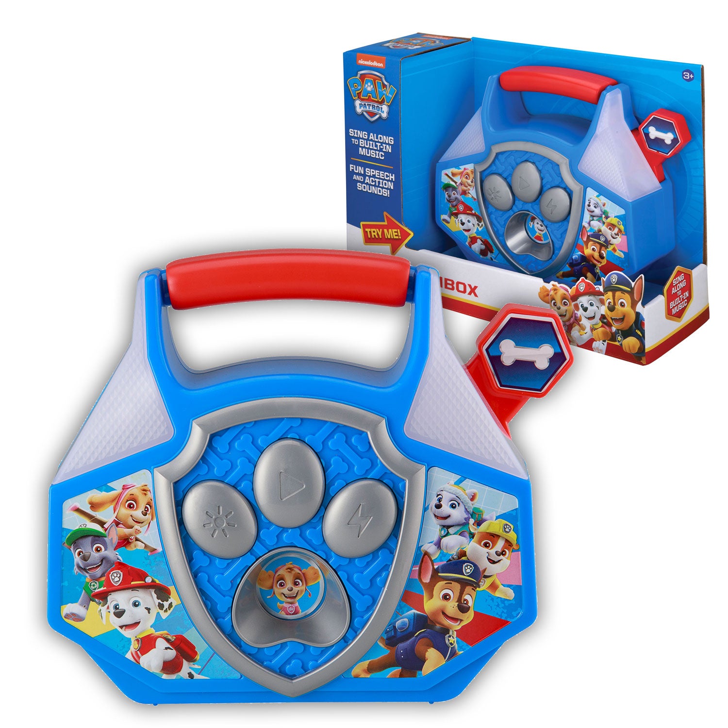 Paw Patrol | Sing Along Mini Interactive Boombox - xploregifts