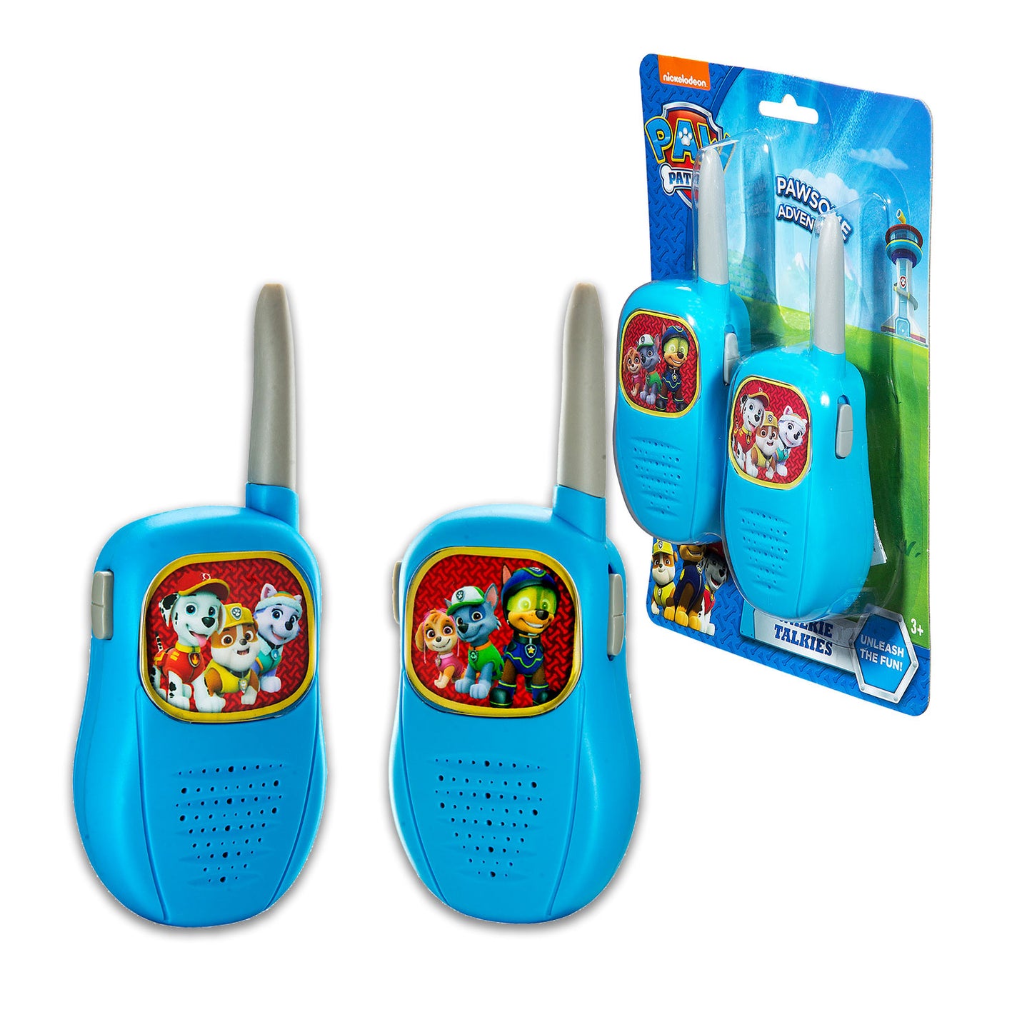 PAW Patrol Walkie Talkies Chase and Marshall Kids Gift Childrens 2-way Radio - xploregifts