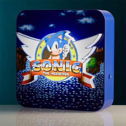 Sonic the Hedgehog | 8-Bit 3D Desk Lamp / Wall Light