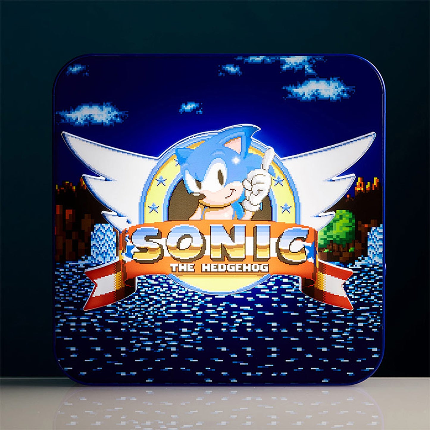 Sonic the Hedgehog | 8-Bit 3D Desk Lamp / Wall Light