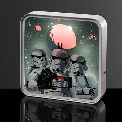 Star Wars Stormtrooper | Trooper Selfie Perspex Lamp