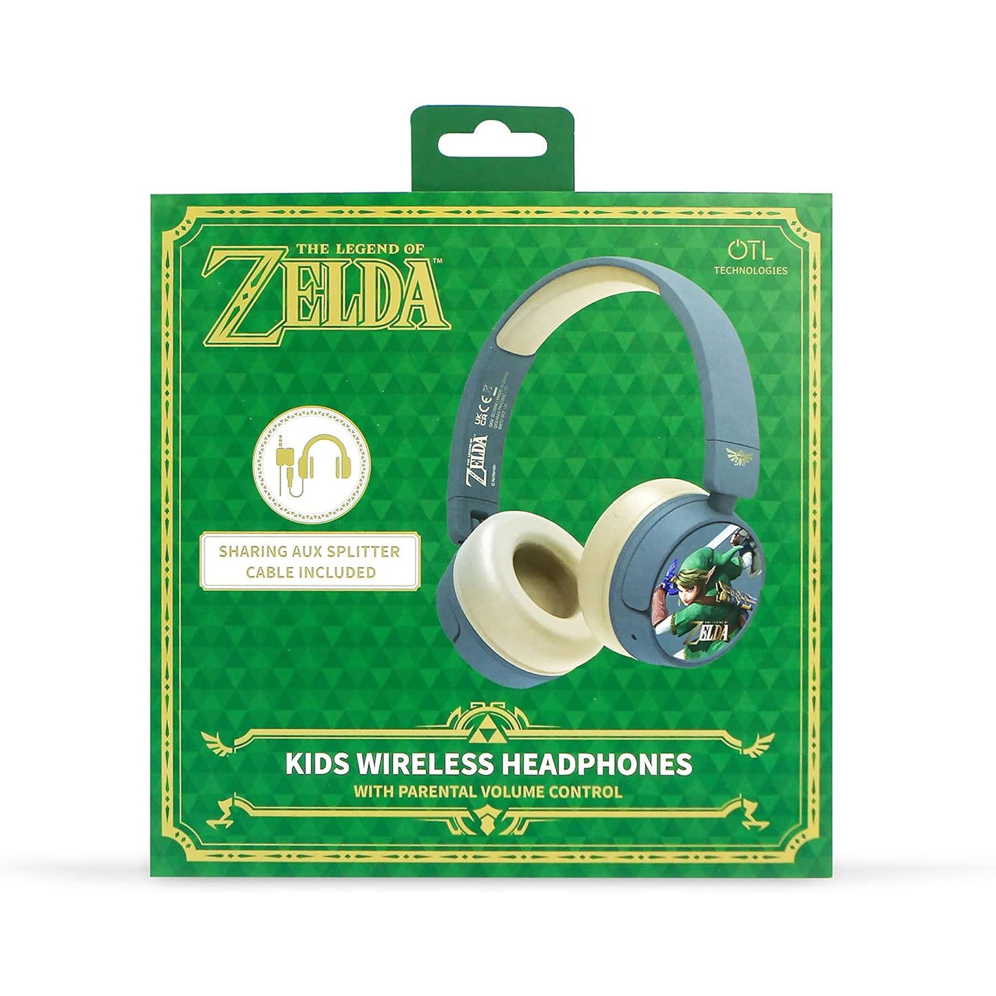 The Legend Of Zelda | Kids Wireless Bluetooth Headphones