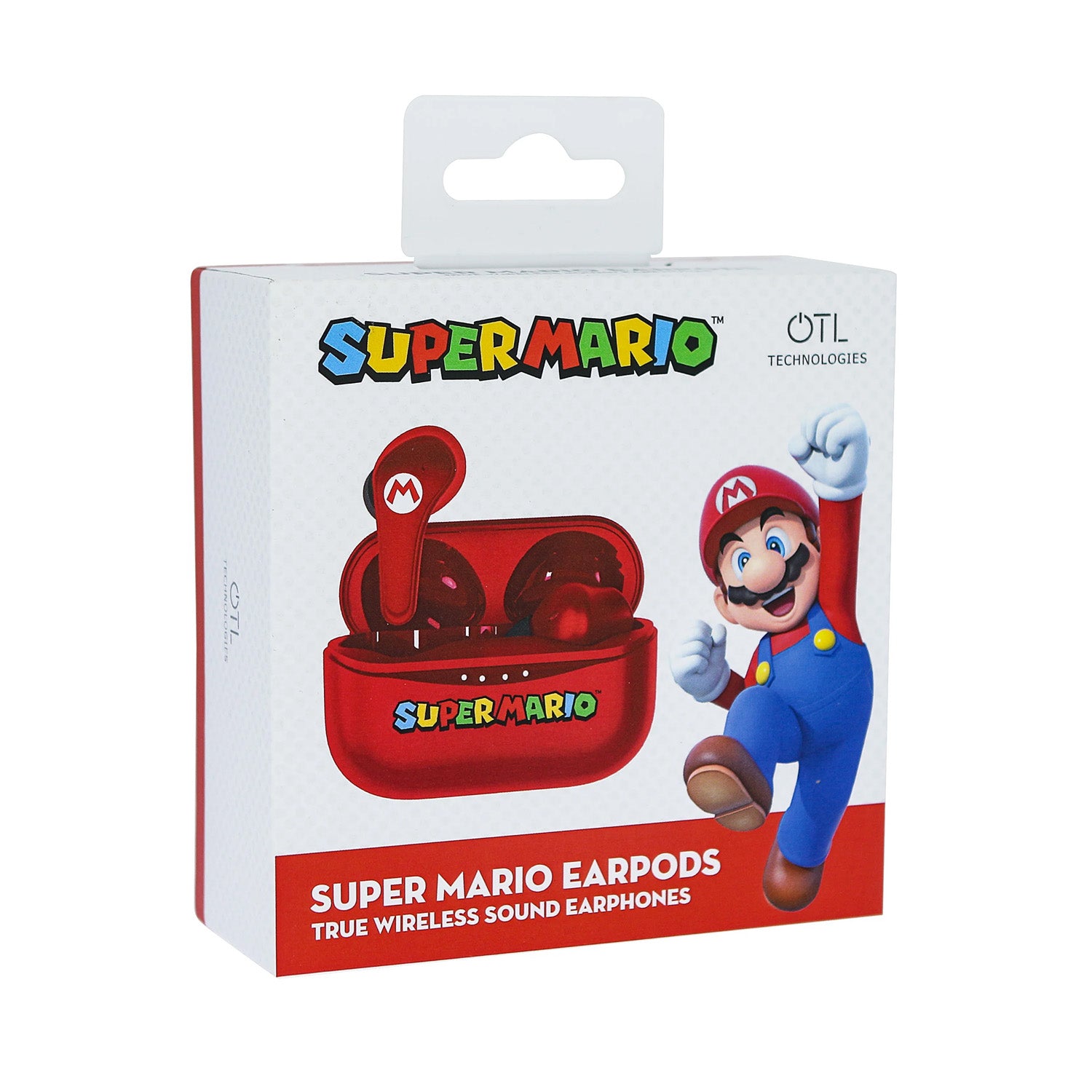 Super Mario | Bluetooth Wireless Earpods & Charge Case - xploregifts