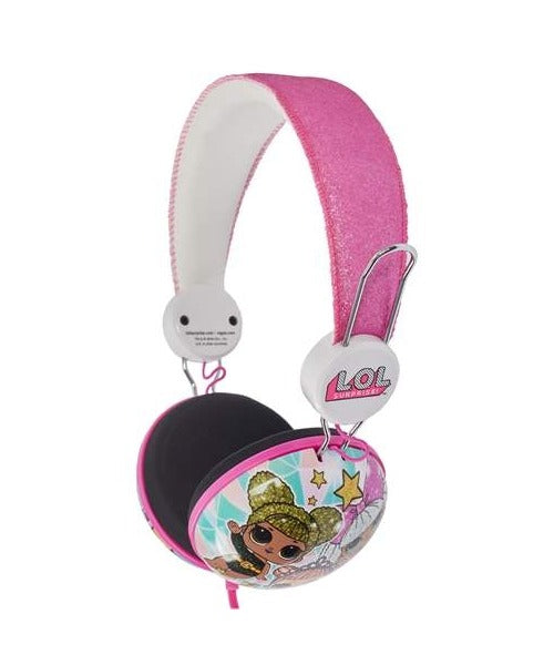 L.O.L. Surprise! | Glitter Glam Adjustable Kids Wired Headphones