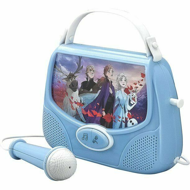 Frozen 2 Light and Music set Karaoke, Boombox MP3 Mic + Lights - xploregifts