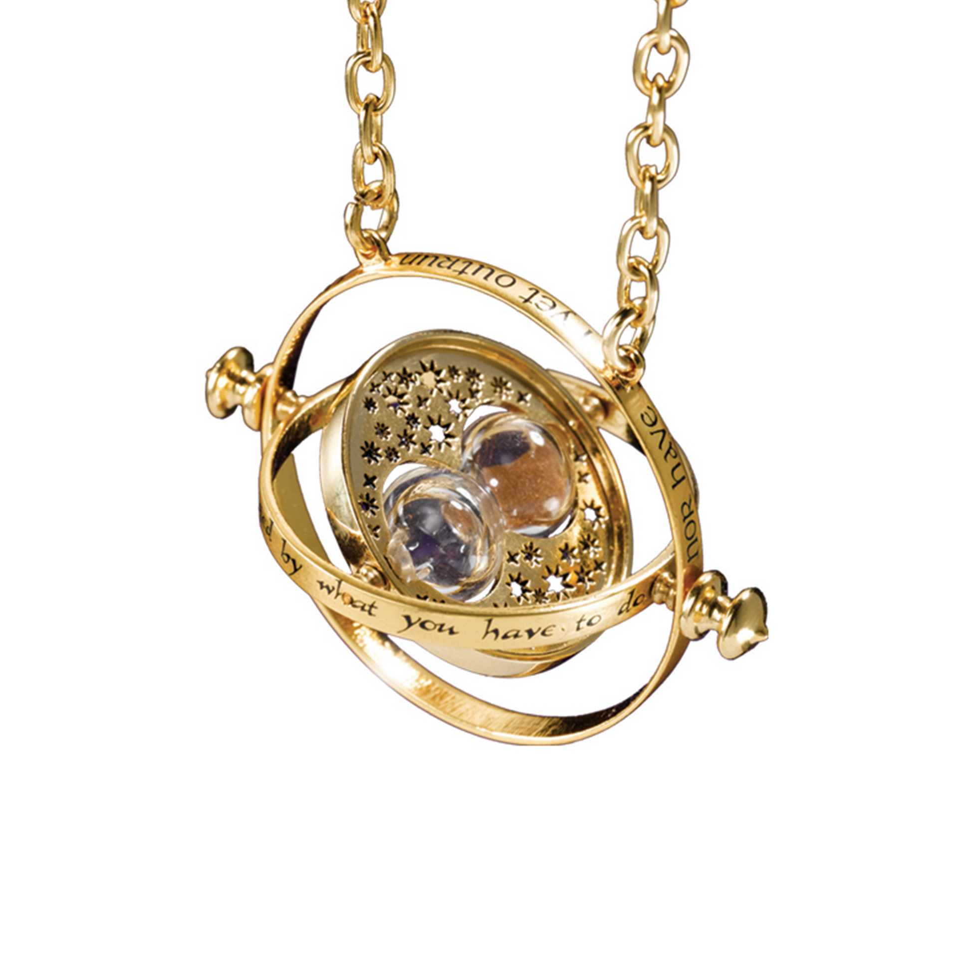 Harry Potter | Hermione's 24K Plated Time Turner - xploregifts