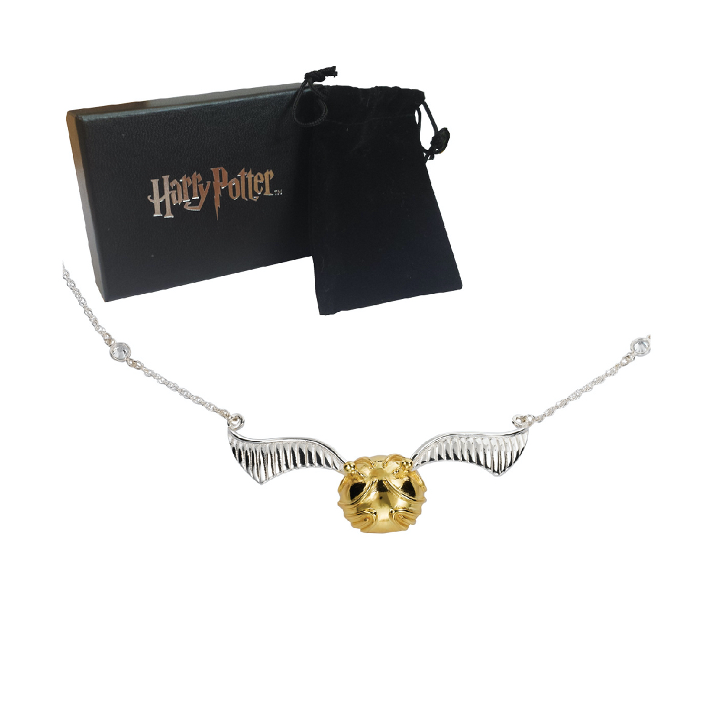 Harry Potter | The Golden Snitch Necklace - xploregifts