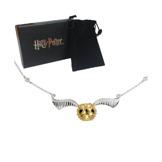 Harry Potter | The Golden Snitch Necklace - xploregifts